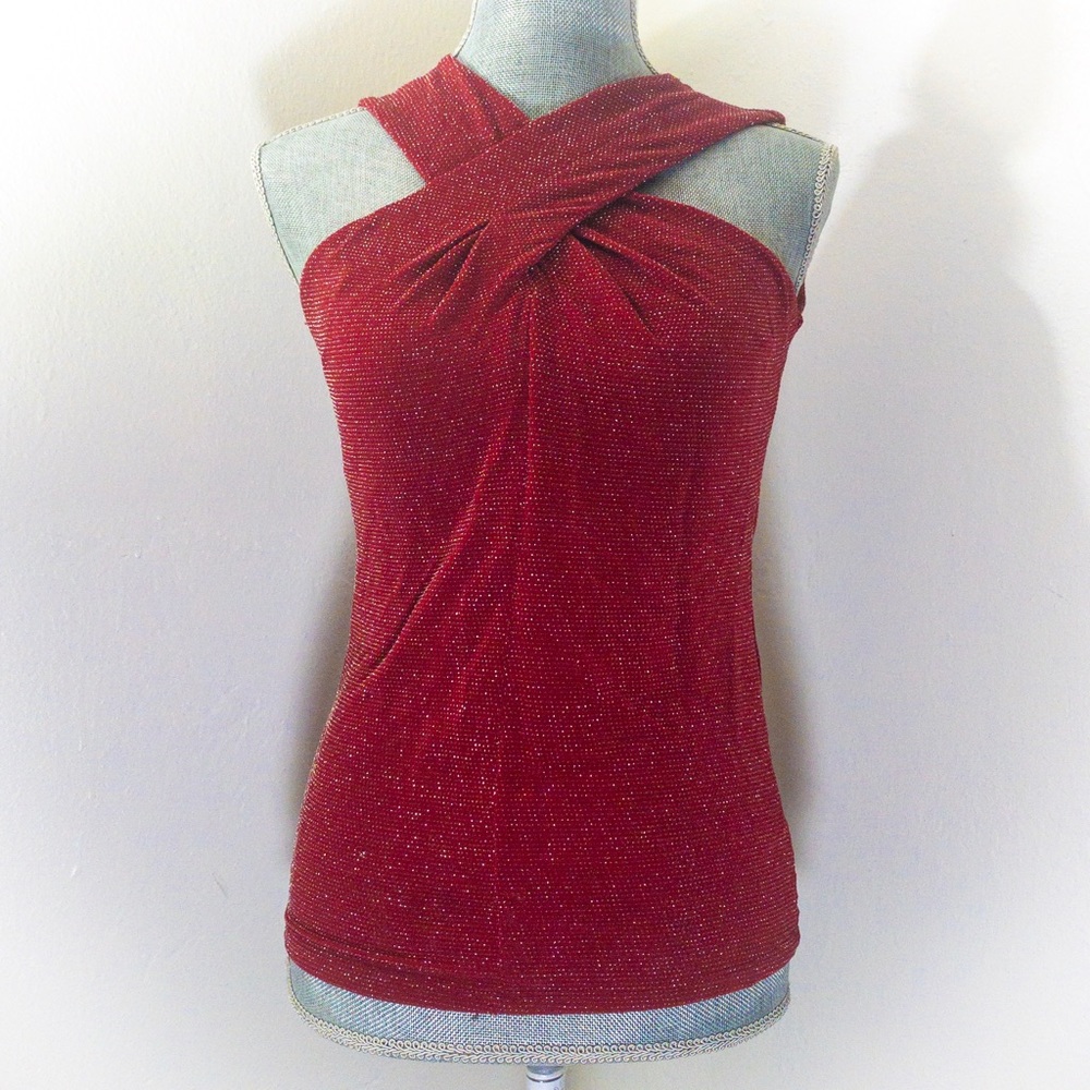 Michael Kors Cinnabar sleeveless top small
